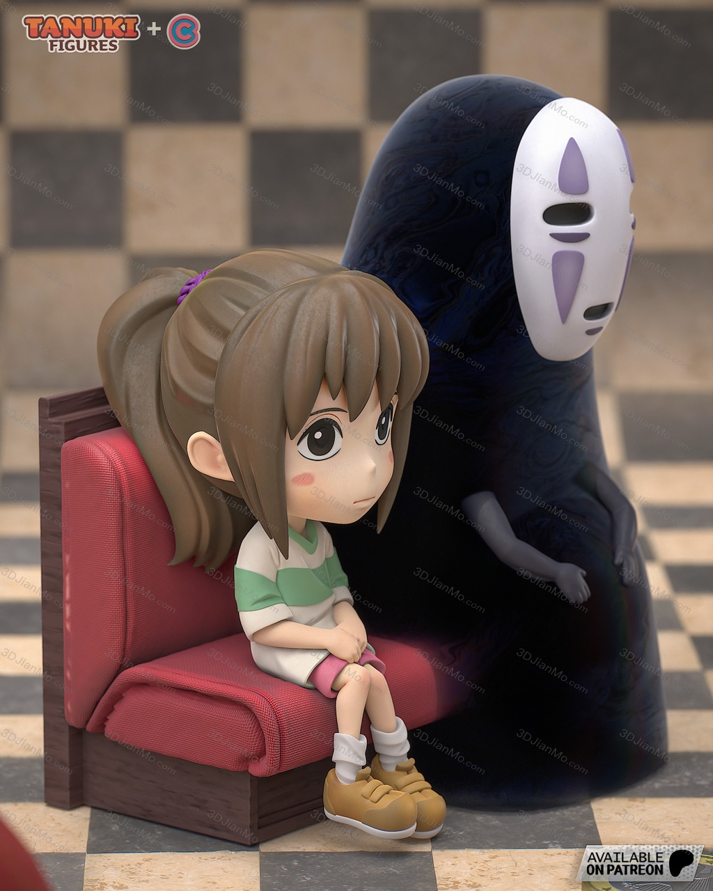 Tanuki Figures 千与千寻 千寻