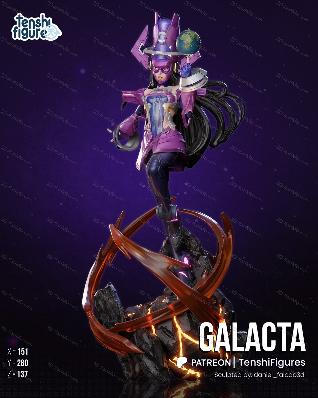 Tenshi Figures 漫威 伽娜塔
