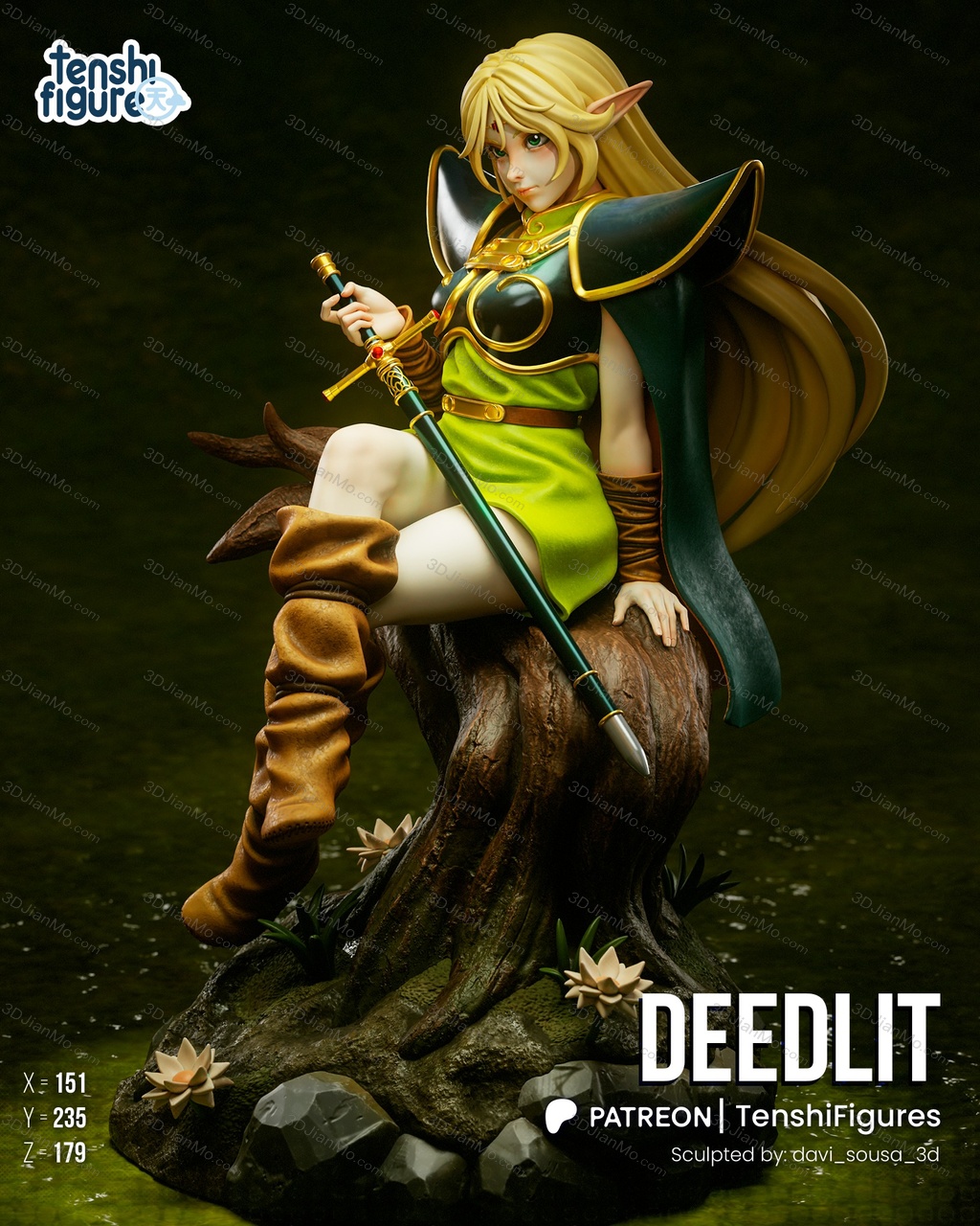 Tenshi Figures 罗德岛战记 蒂德莉特