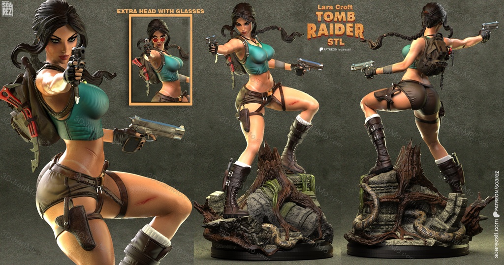 Soarez3D 古墓丽影 劳拉·克劳馥