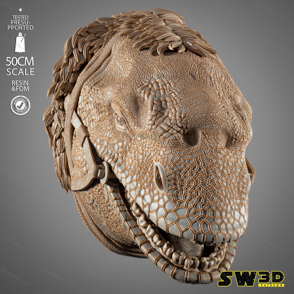 SW3D 星球大战 湿背蜥挂件