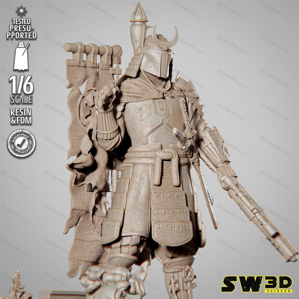 SW3D 星球大战 波巴·费特