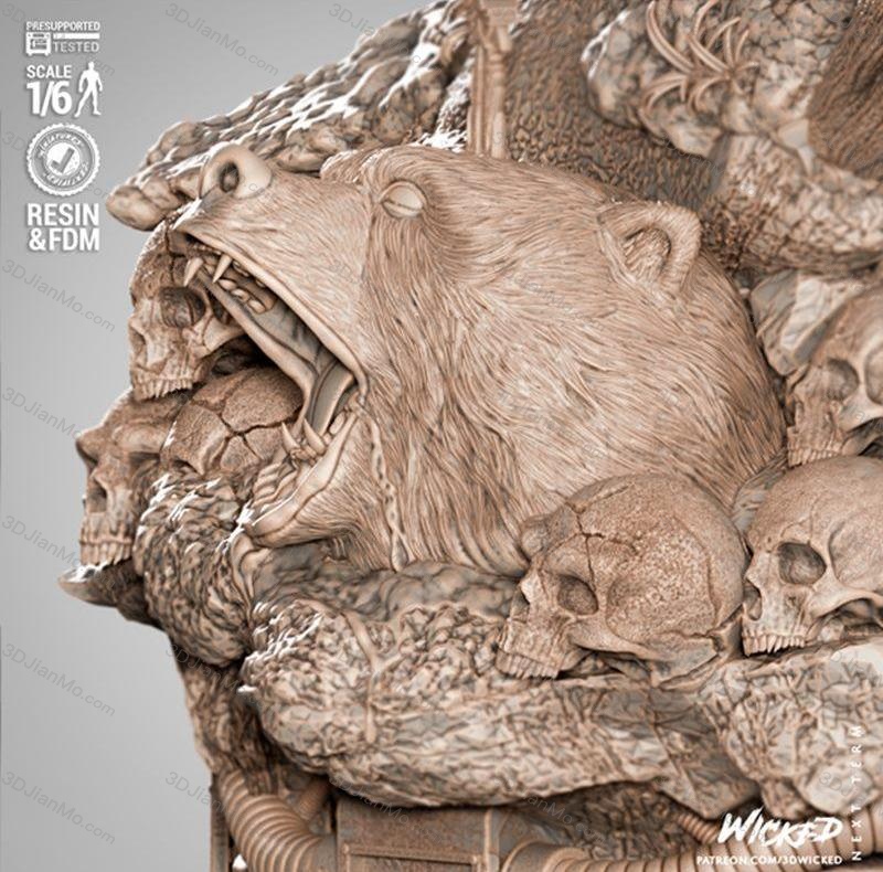 3DWicked 异形大战铁血战士