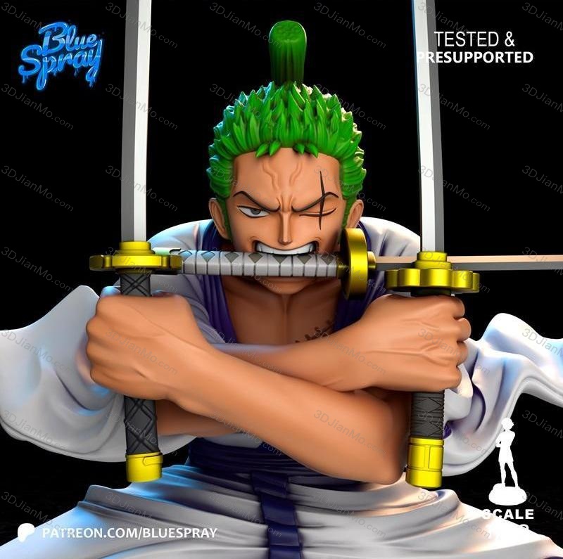 Blue Spray 海贼王 罗罗诺亚·佐罗