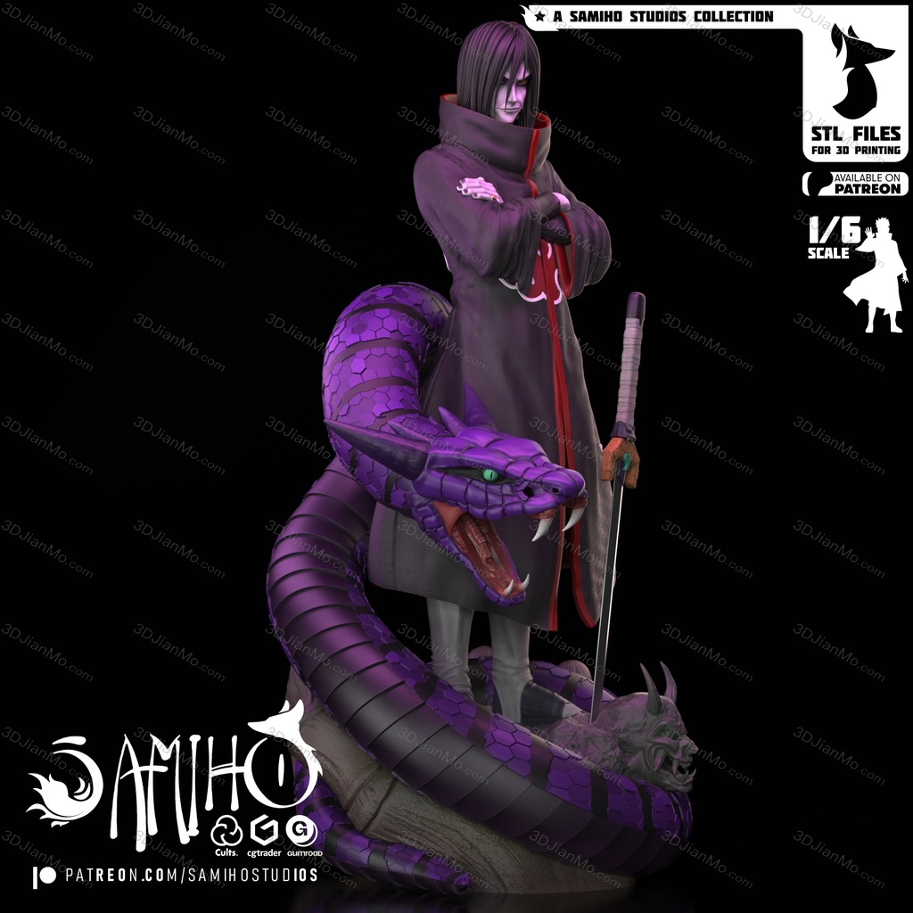 Samiho 火影忍者 大蛇丸