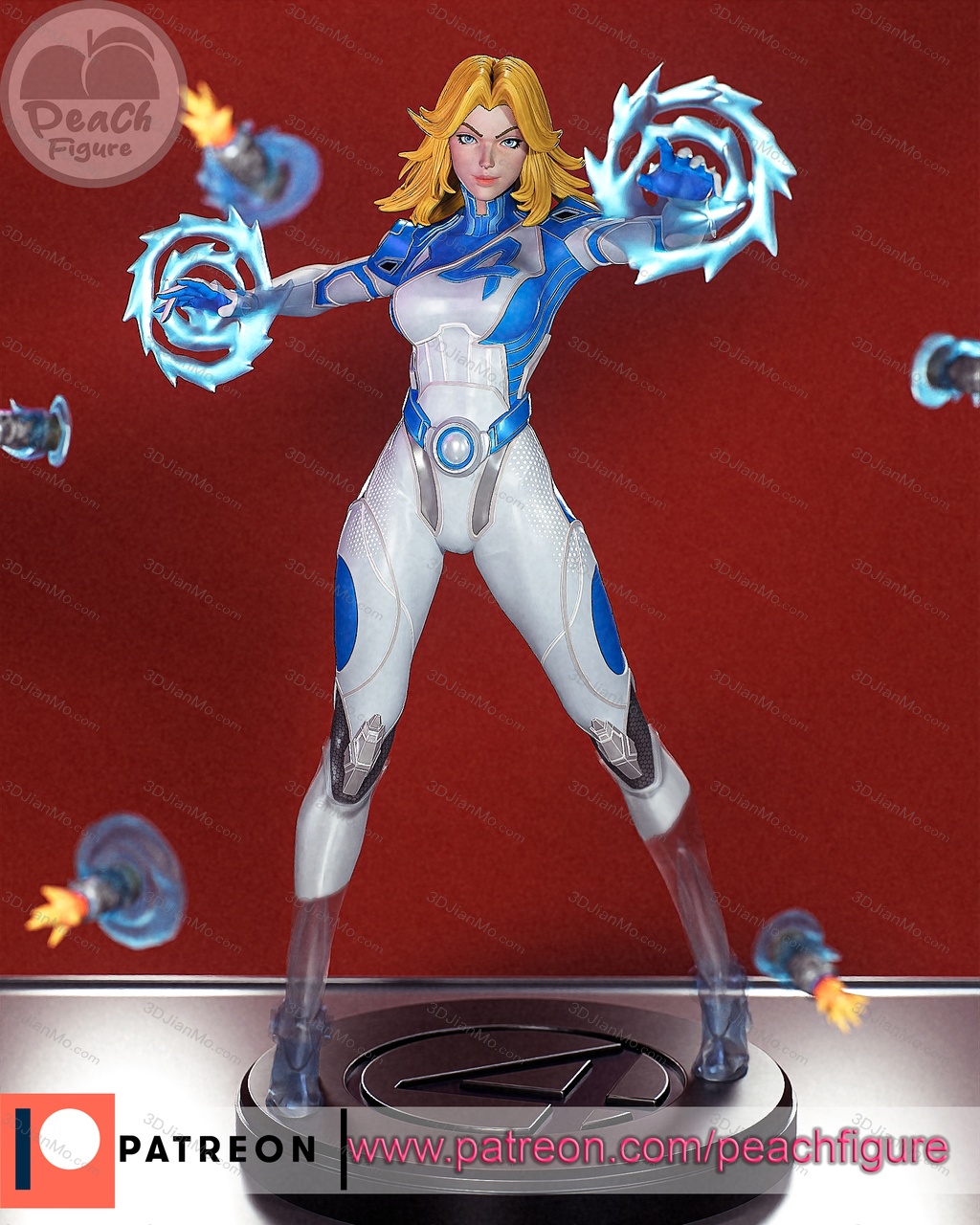 Peach Figure 漫威 隐形女侠