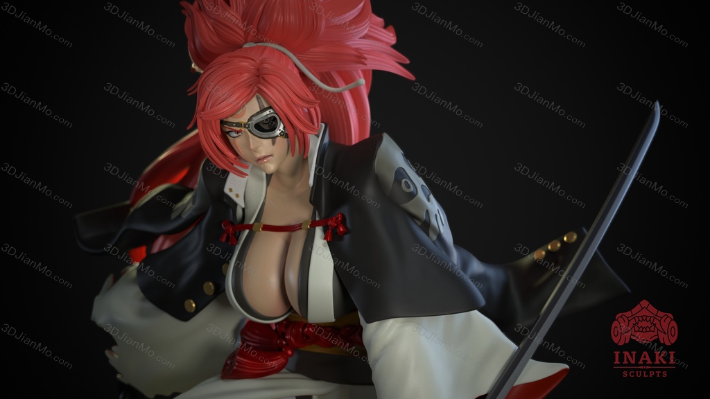 Inaki Sculpts 罪恶装备 梅喧