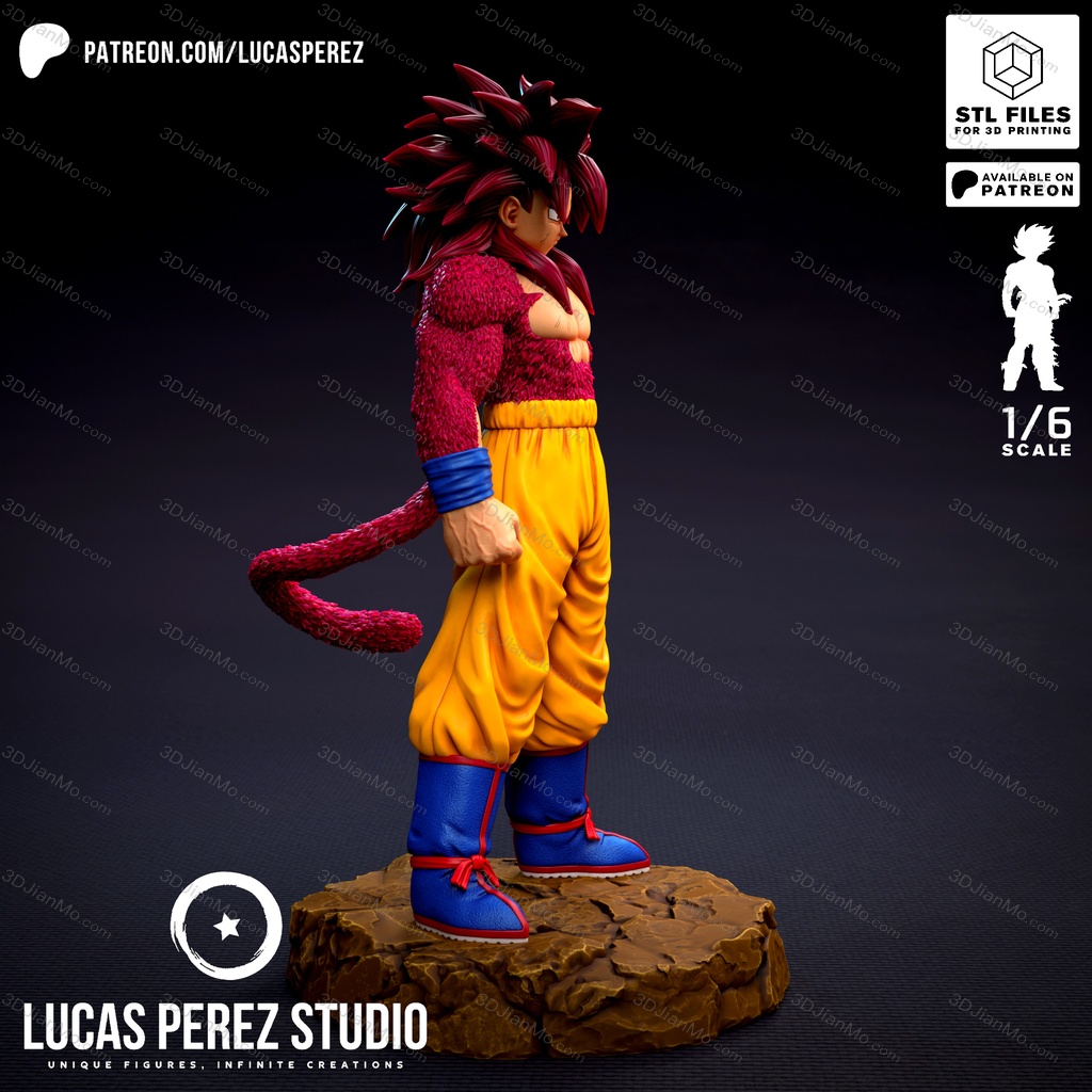 Lucas Perez 龙珠 悟空超级赛亚人第4形态