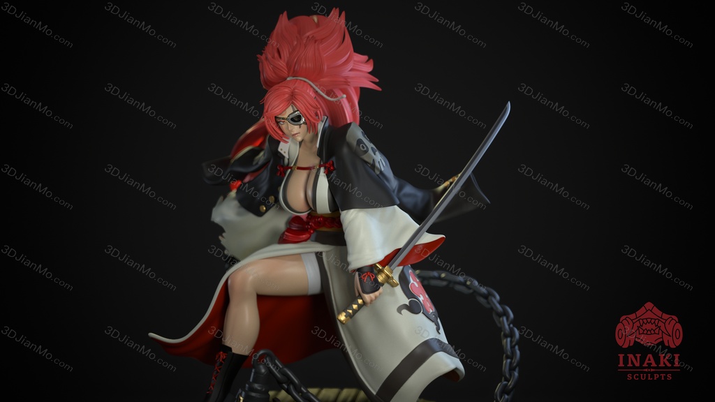 Inaki Sculpts 罪恶装备 梅喧