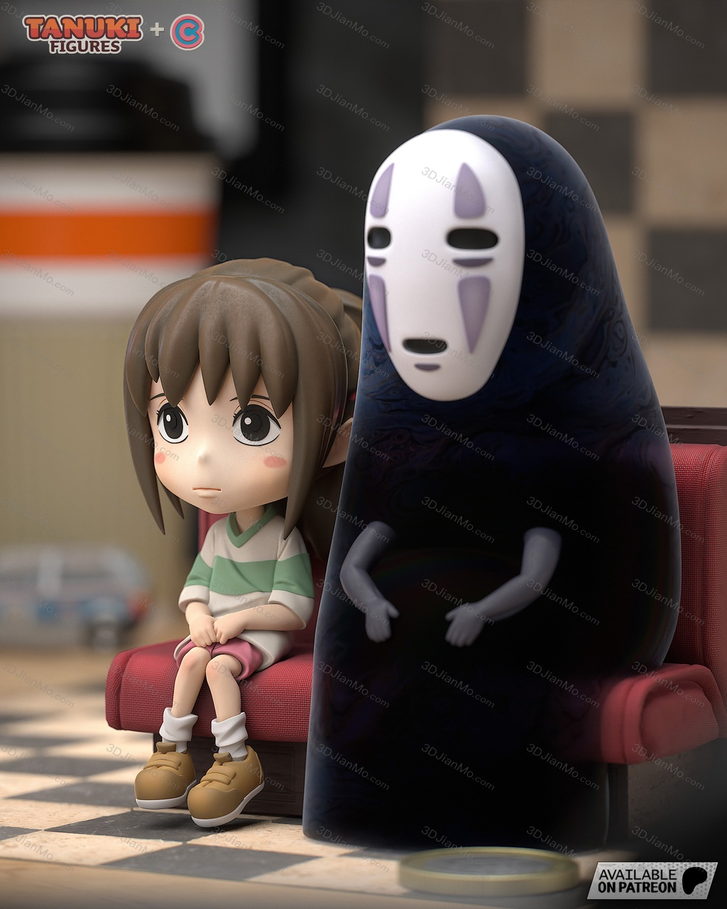 Tanuki Figures 千与千寻 千寻