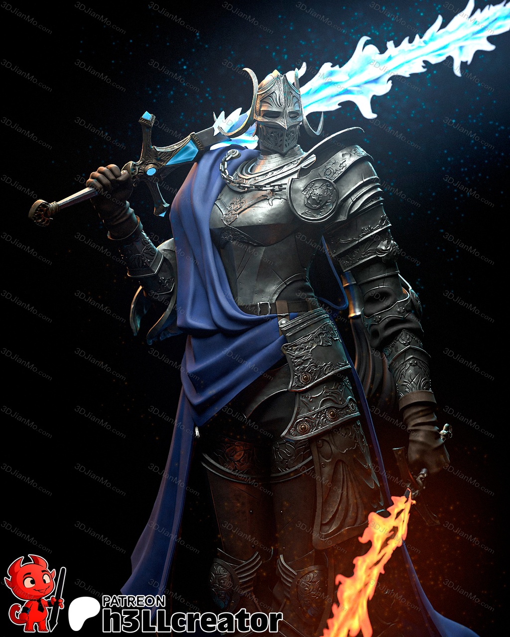 H3LL 艾尔登法环 双月骑士蕾菈娜