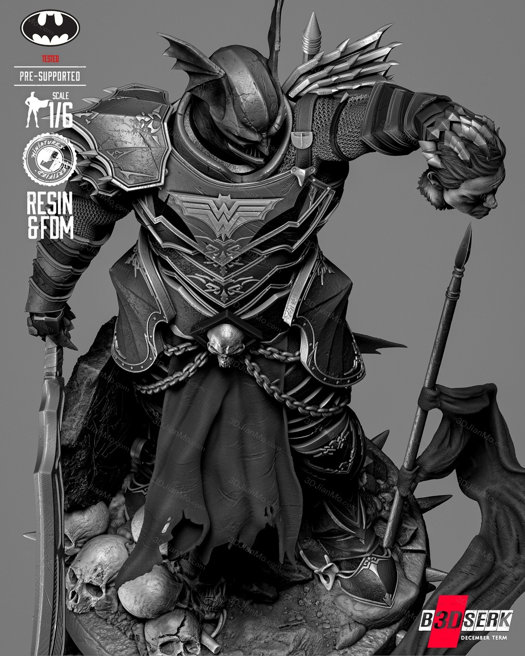 B3DSERK DC漫画 无悯铁腕