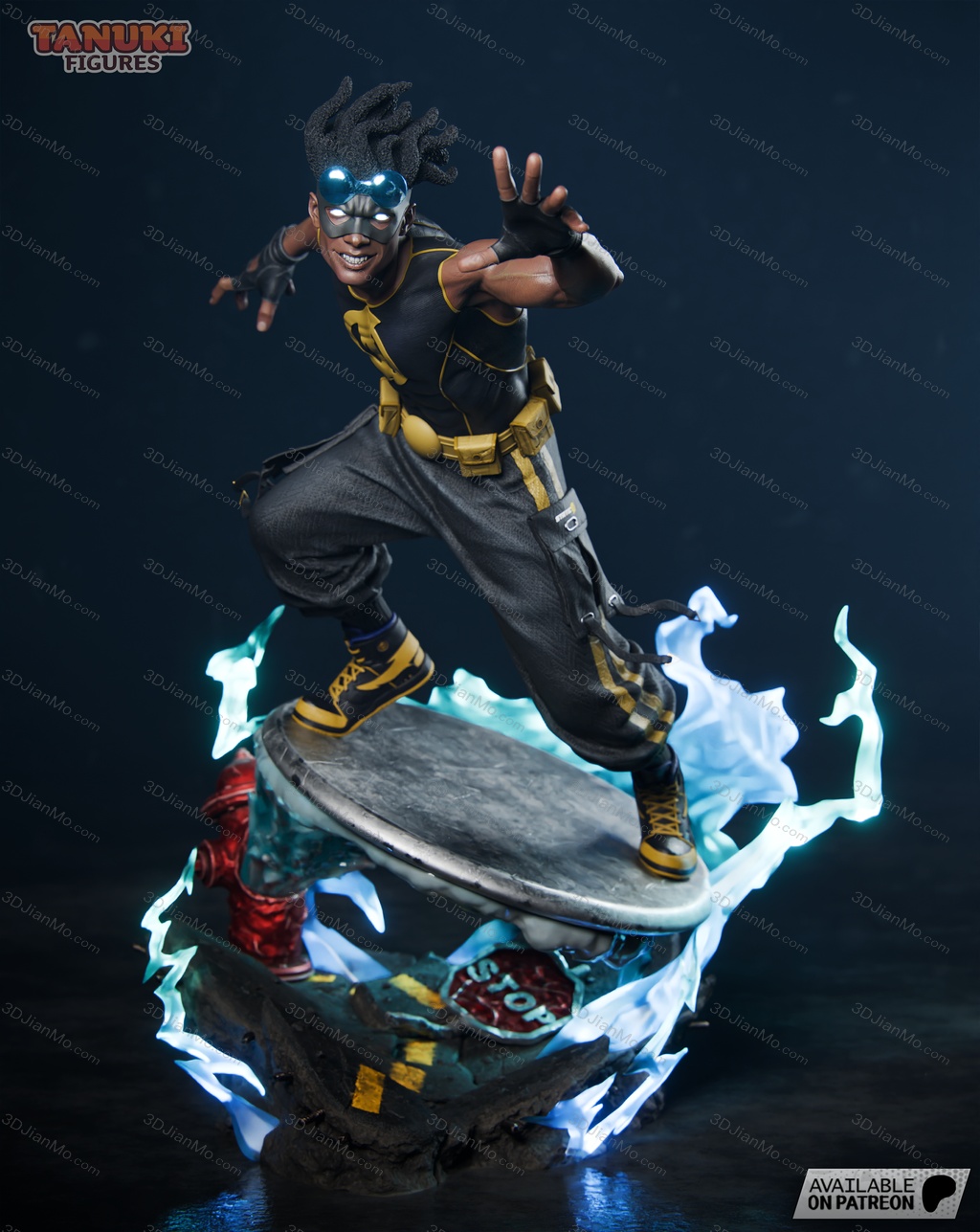 Tanuki Figures DC漫画 静电侠
