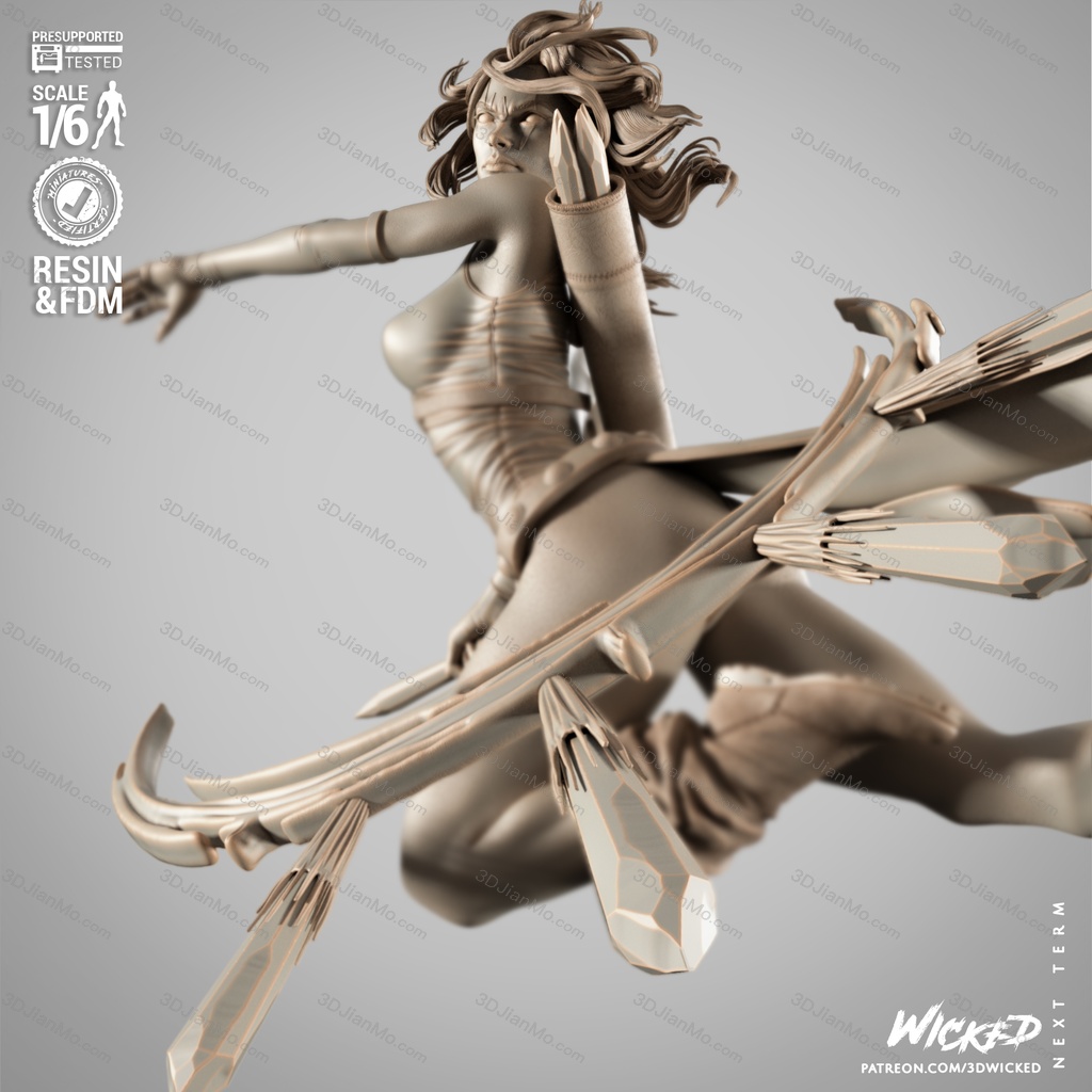 3DWicked 漫威 闪烁