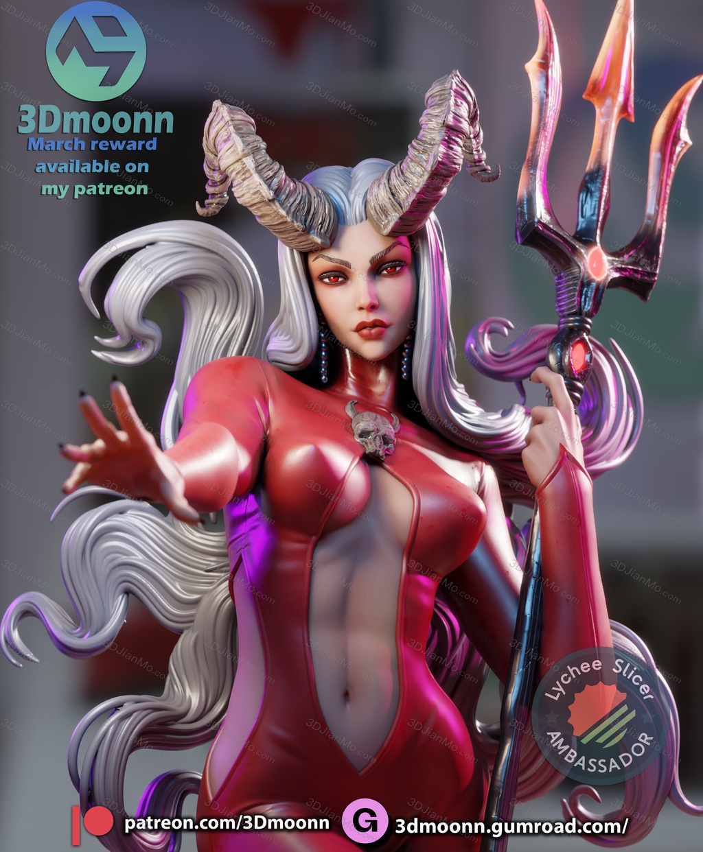 3Dmoonn 漫威 萨塔娜