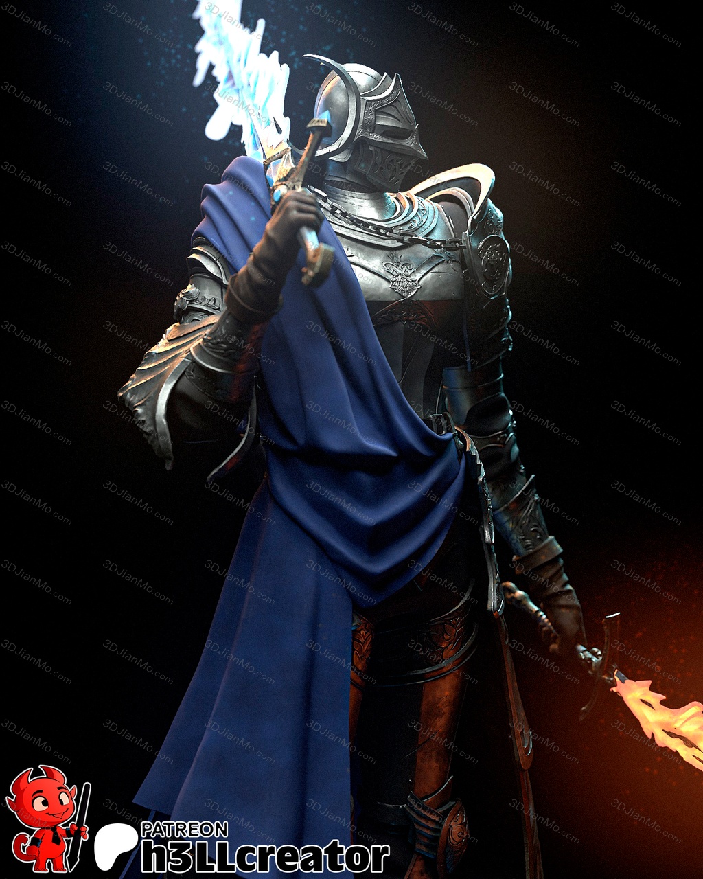 H3LL 艾尔登法环 双月骑士蕾菈娜