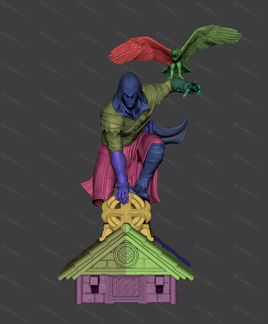 CA3D 刺客信条 艾吉奥