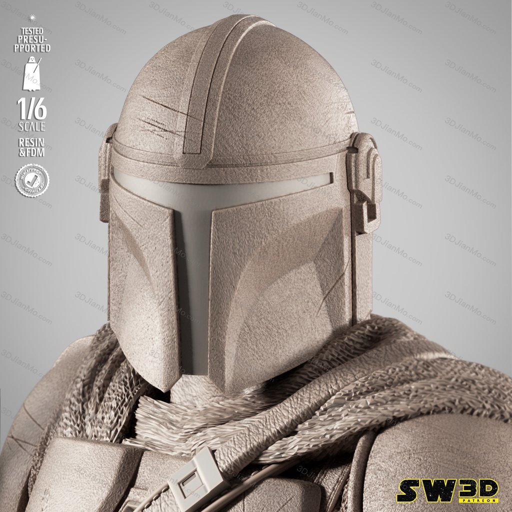 SW3D 星球大战 曼达洛人