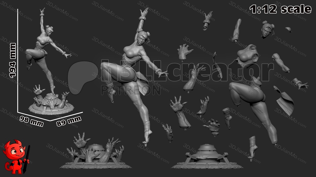 H3LL 街头霸王 春丽