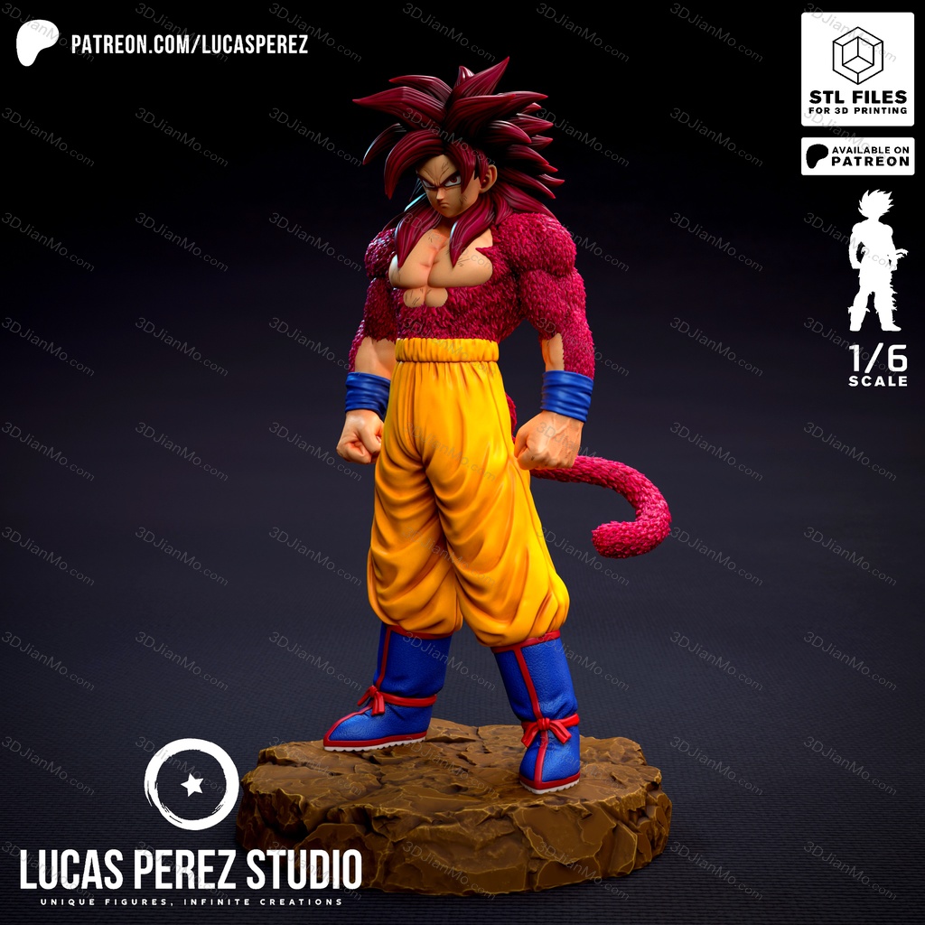 Lucas Perez 龙珠 悟空超级赛亚人第4形态