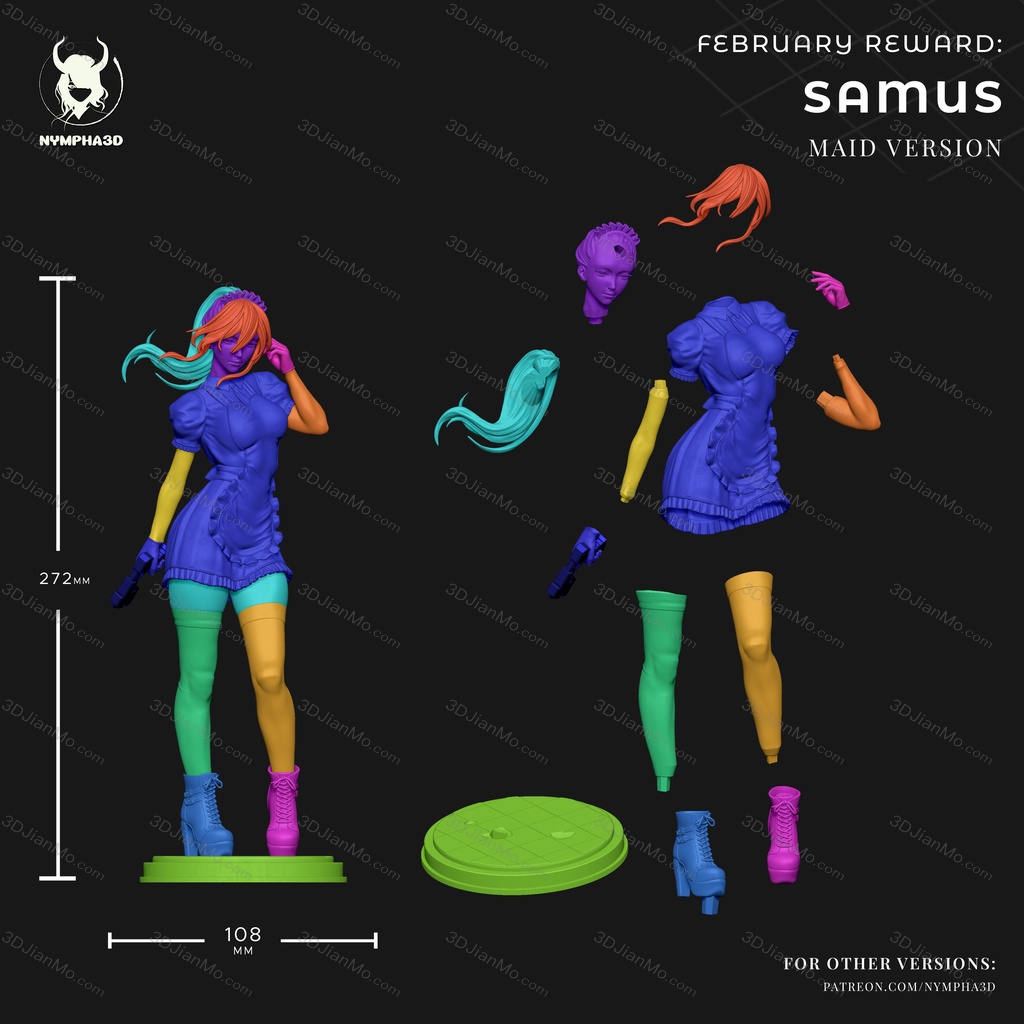 NYMPHA 3D 银河战士 萨姆斯·阿兰