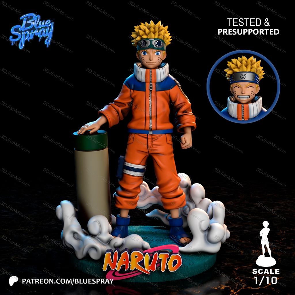 Blue Spray 火影忍者 漩涡鸣人