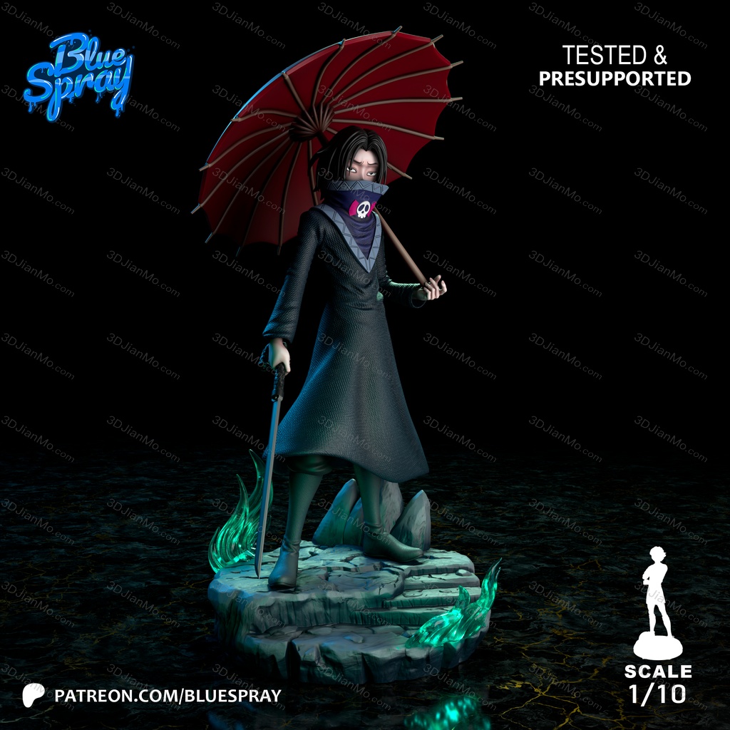 Blue Spray 全职猎人 飞坦·波托欧