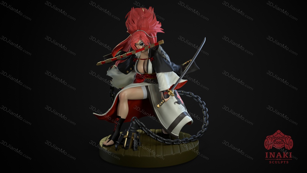 Inaki Sculpts 罪恶装备 梅喧