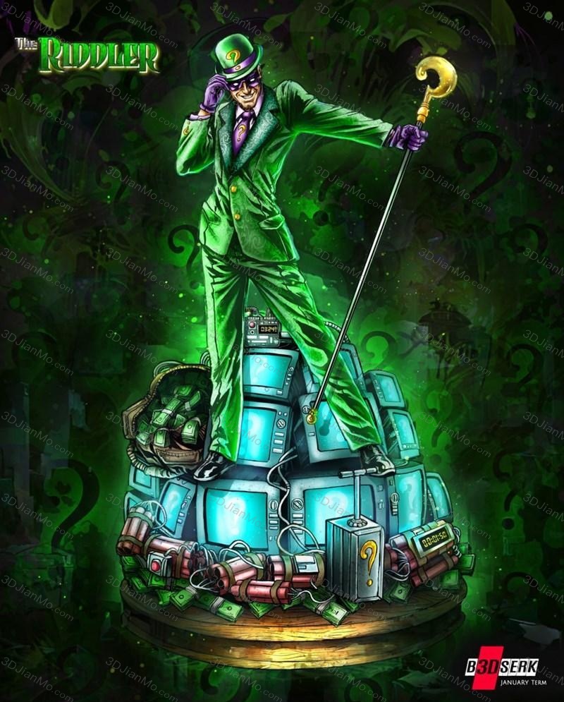 B3DSERK DC漫画 谜语人