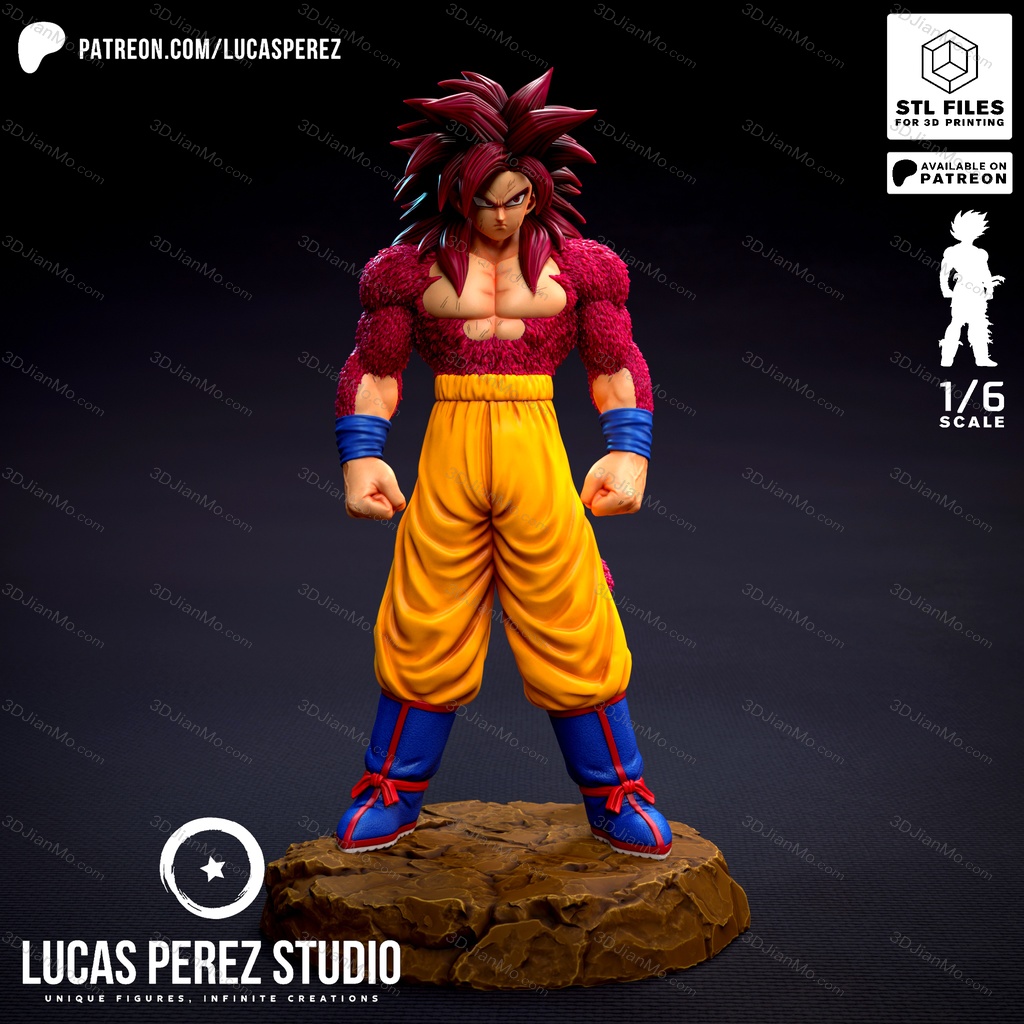 Lucas Perez 龙珠 悟空超级赛亚人第4形态