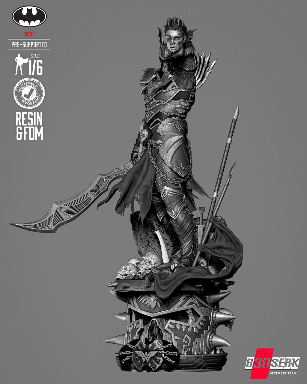 B3DSERK DC漫画 无悯铁腕