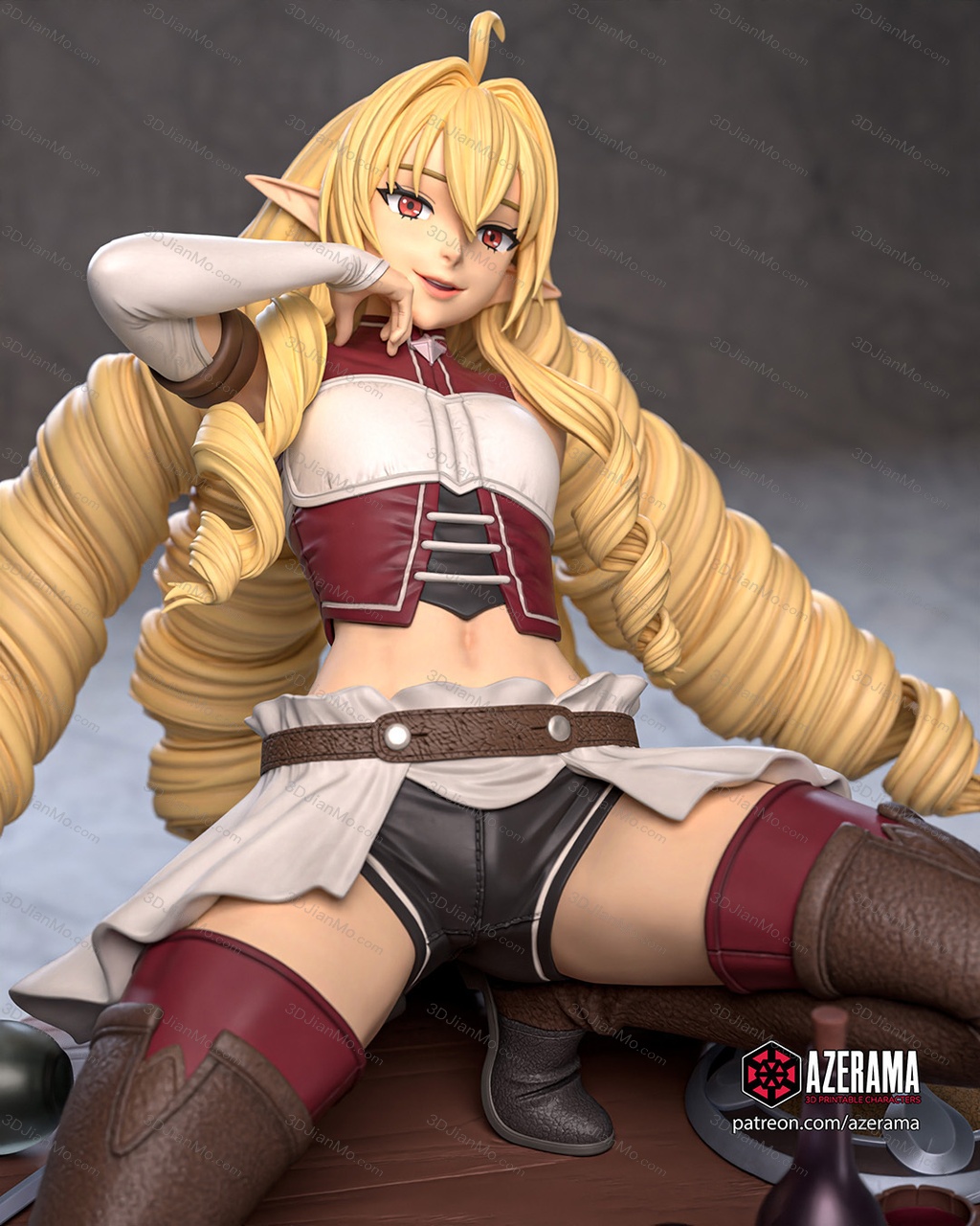 Azerama 无职转生 艾莉娜丽洁·杜拉冈罗德