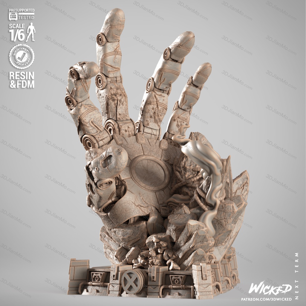 3DWicked 漫威 沃伦·肯尼思·沃辛顿三世