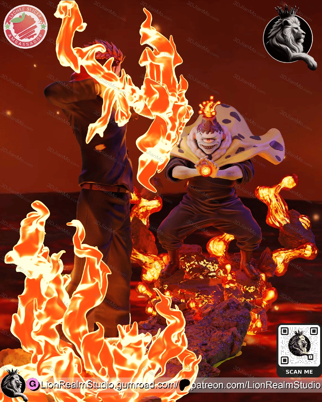 LionRealm 咒术回战 漏瑚