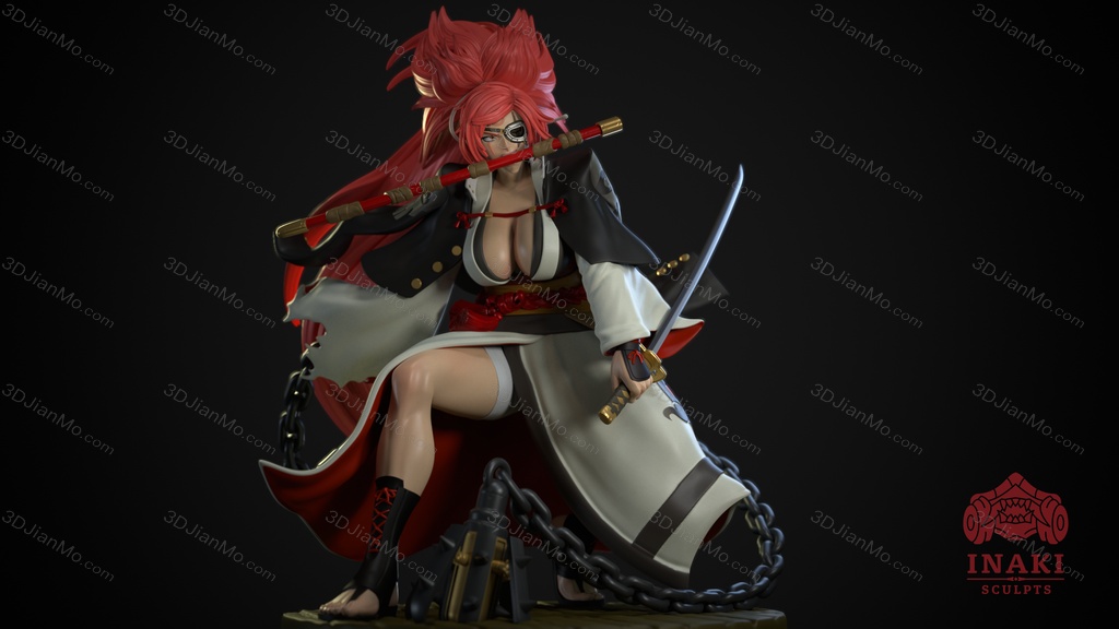 Inaki Sculpts 罪恶装备 梅喧