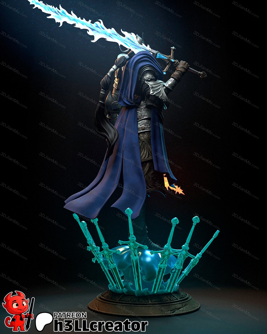 H3LL 艾尔登法环 双月骑士蕾菈娜