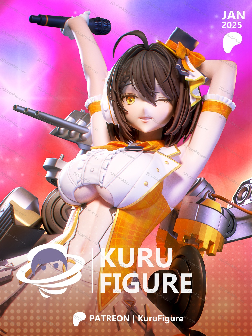 Kuru Figure 碧蓝航线 巴尔的摩