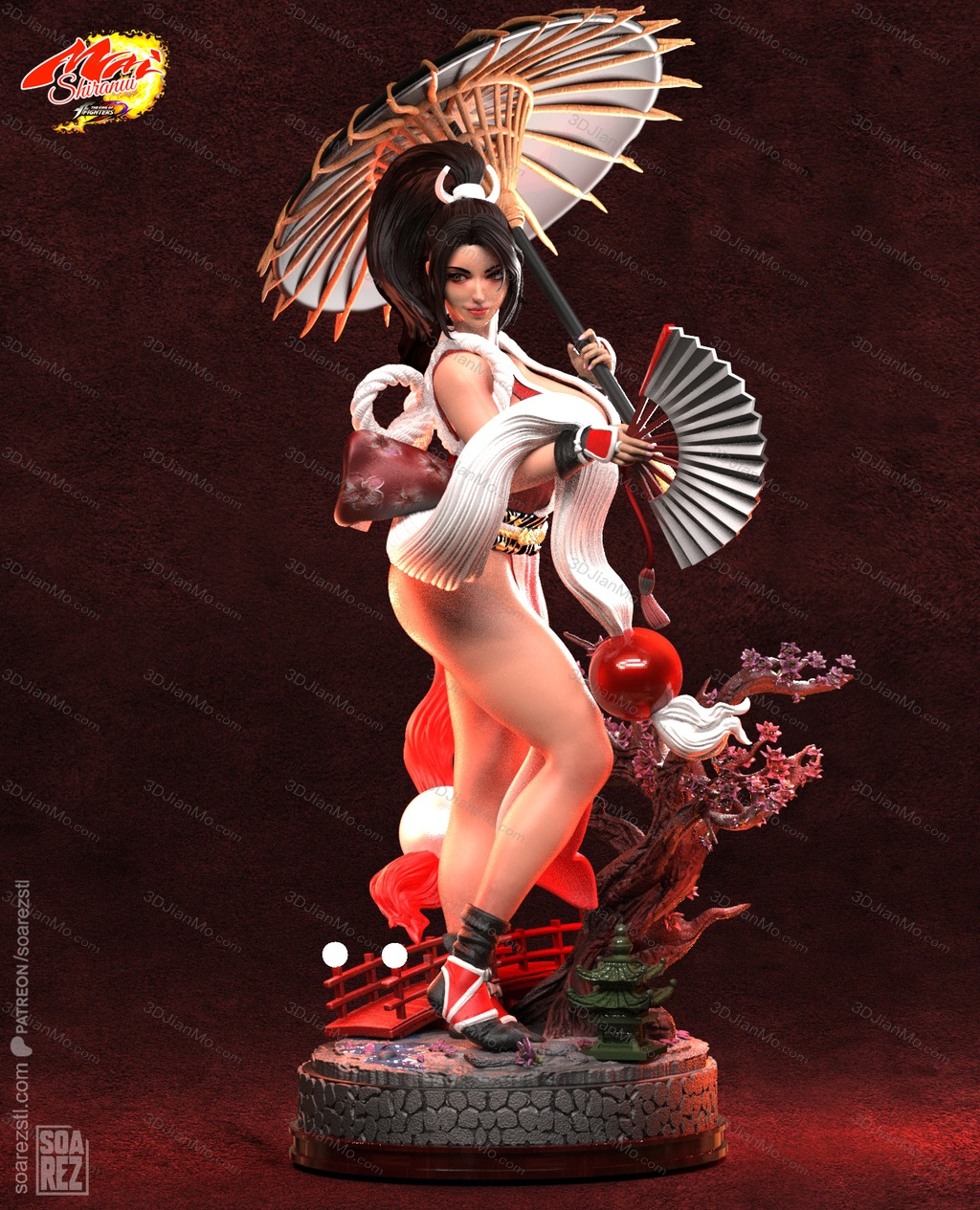 Soarez3D 拳皇 不知火舞