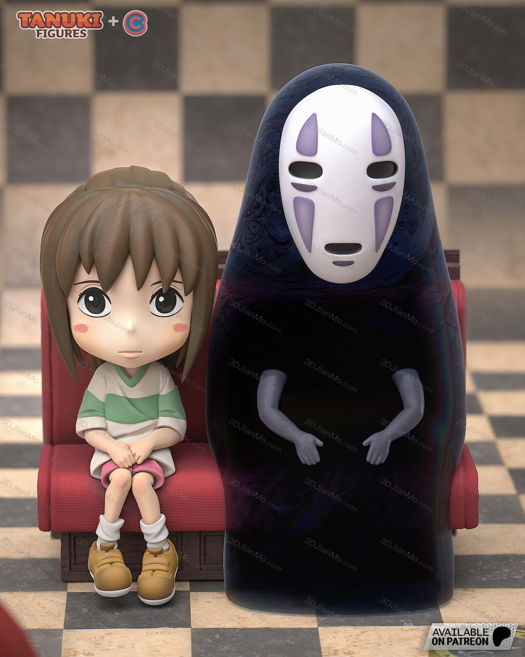 Tanuki Figures 千与千寻 千寻