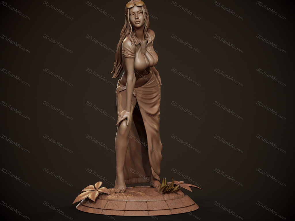 CA3D 航海王 妮可·罗宾