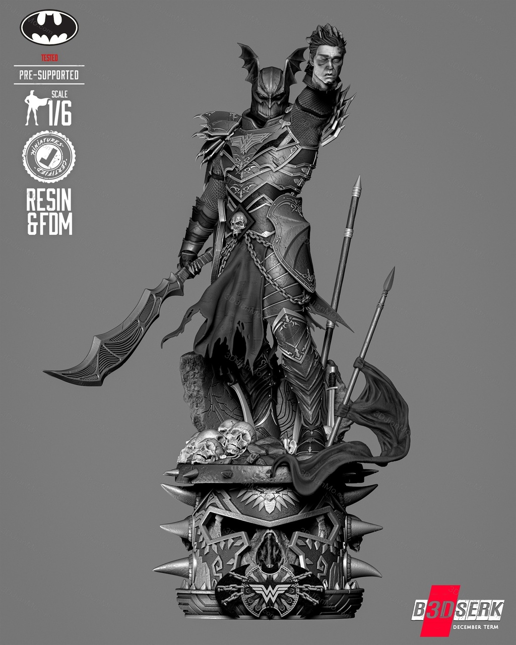 B3DSERK DC漫画 无悯铁腕