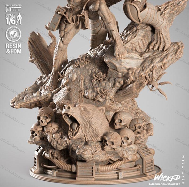 3DWicked 异形大战铁血战士