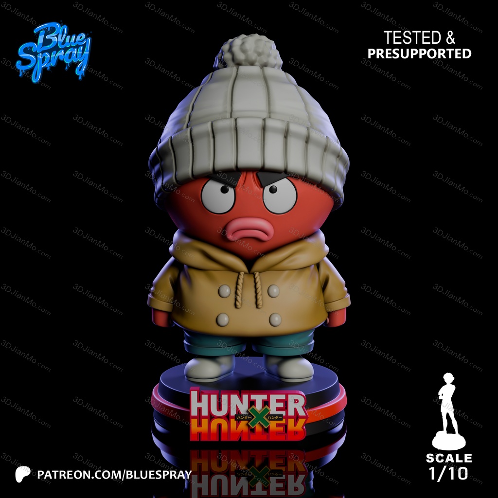 Blue Spray 全职猎人 伊卡鲁哥