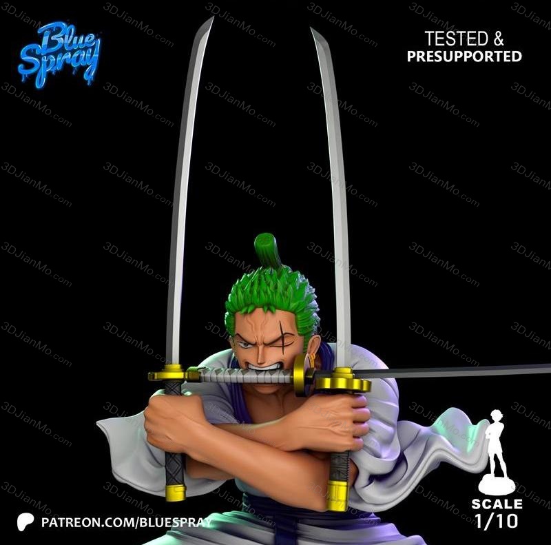 Blue Spray 海贼王 罗罗诺亚·佐罗