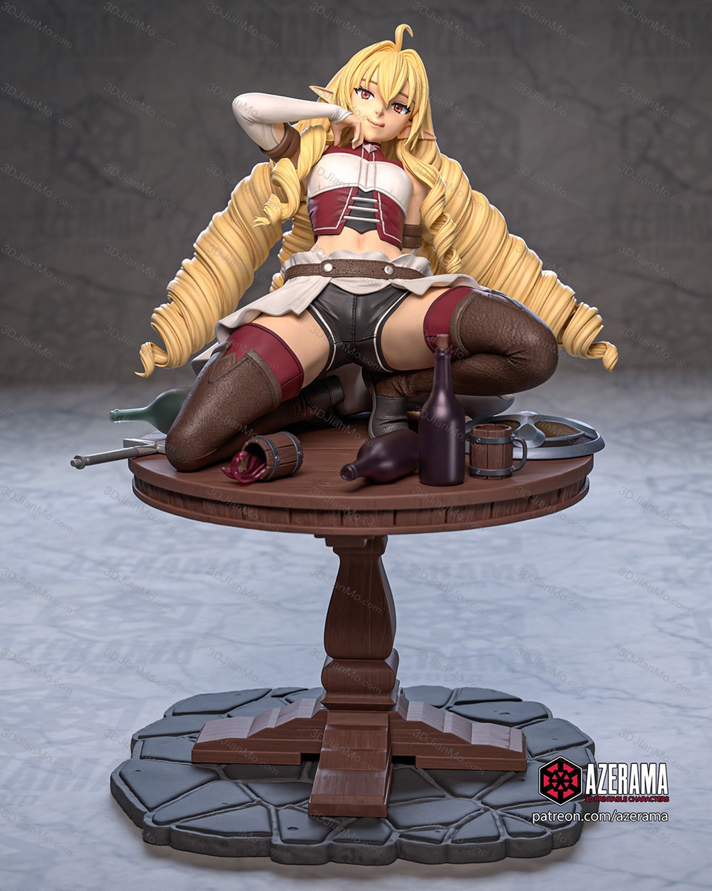 Azerama 无职转生 艾莉娜丽洁·杜拉冈罗德