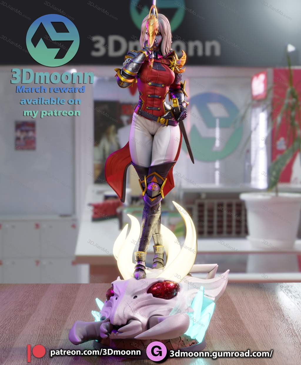 3Dmoonn 我独自升级 车慧怡