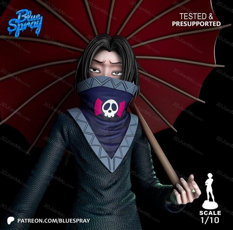 Blue Spray 全职猎人 飞坦·波托欧