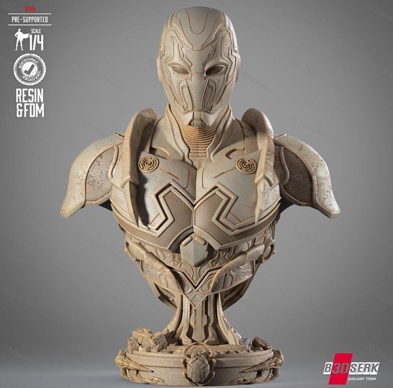 B3DSERK DC漫画 蓝甲虫