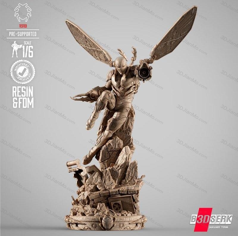 B3DSERK DC漫画 蓝甲虫