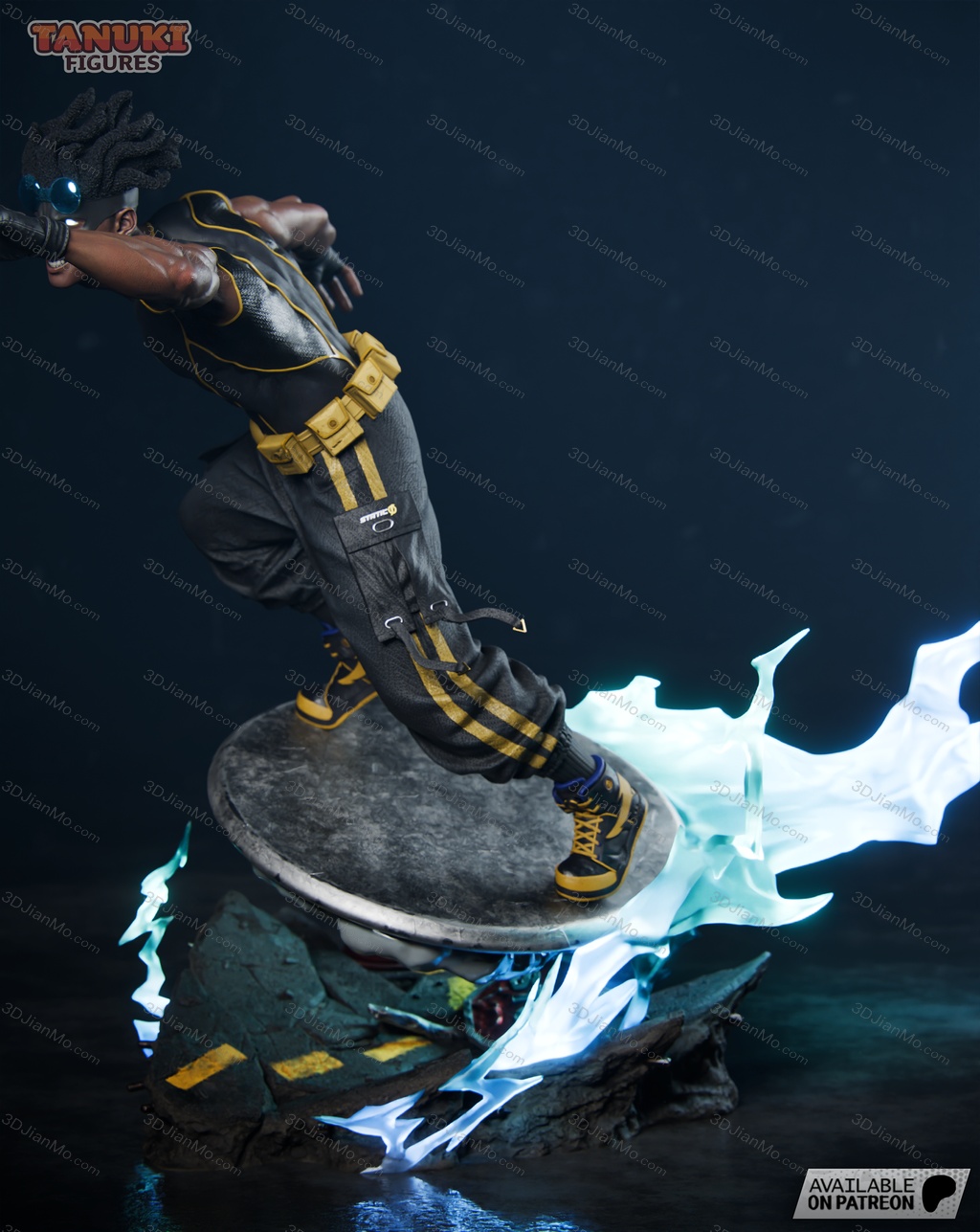 Tanuki Figures DC漫画 静电侠